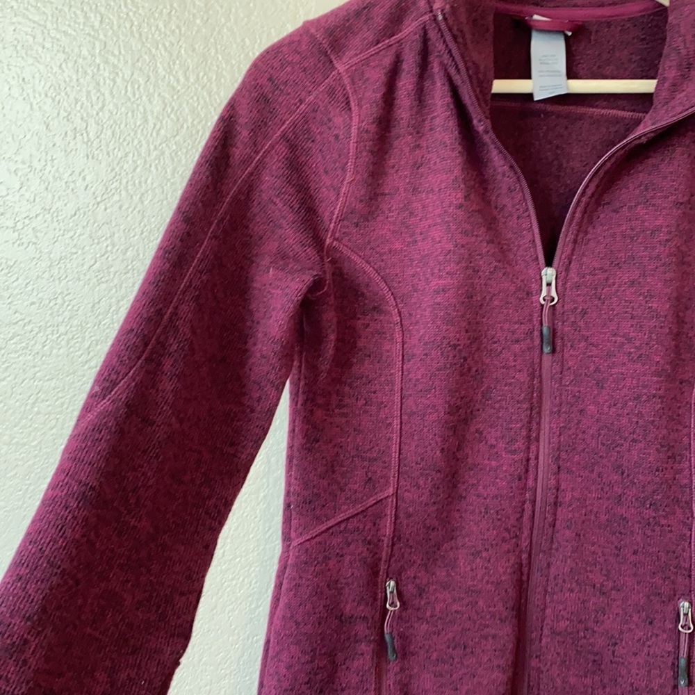 Champion Fleece Jacket Purple size Small - Picture 7 of 10